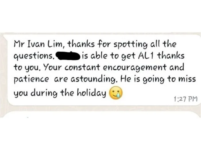 Building English skills through English tuition