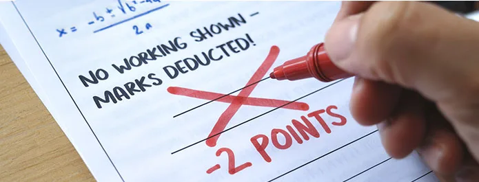 common mistakes in secondary maths