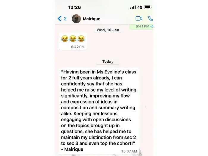 Building English skills through English tuition