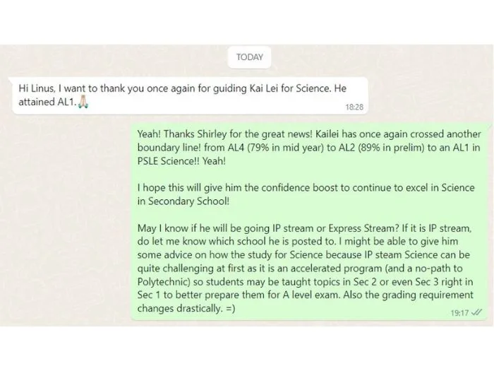 Primary School Science Tuition