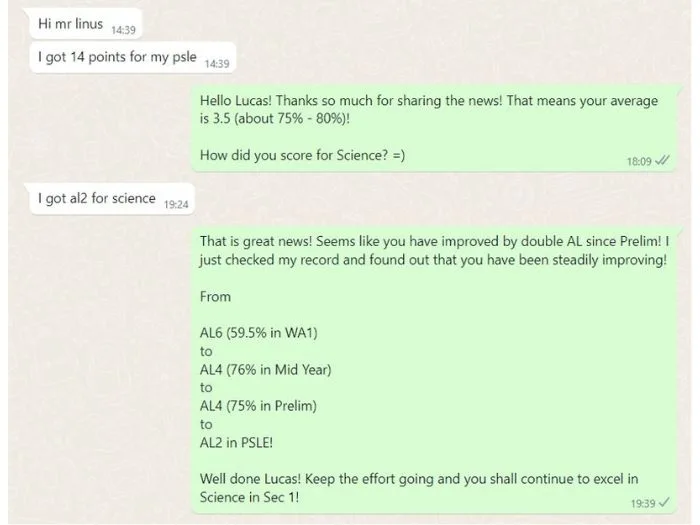 Primary School Science Tuition